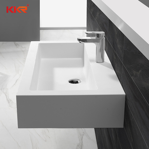 Sanitarios China acrílico superficie sólida lavabo <span class=keywords><strong>precio</strong></span> Washbains de piedra se hunde - Product Image 3