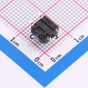 K2-6639SP-G4SC-04 Tactile Switch SMD-4P,6x6mm Switch Single Pole Single Throw Round Button 2.5N Vertical Mount - Product Image 2