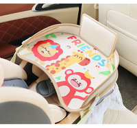 Plateau repas pliable pour siège auto enfant, plateau de divertissement pour poussette, table de voyage pour bébé