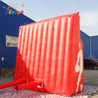 WINSUN Connect Four Basketball Game Giant Inflatable Carnival Castle Customized Color Logo CE Certified Outdoor Activity PVC