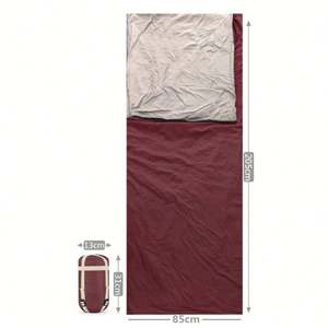 Sac de couchage portable personnalisé - Design enveloppe, imperméable et léger pour l'extérieur - Product Image 6