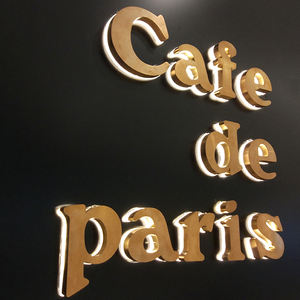 Fait sur commande Led Rétro-Éclairage Publicitaire Logo Ville Signage <span class=keywords><strong>Café</strong></span> Signe de Lettre De <span class=keywords><strong>Canal</strong></span> - Product Image 4