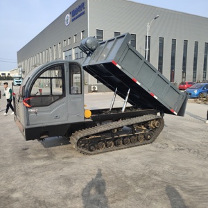 Véhicule de transport sur chenilles de 8 tonnes avec fonction d'auto-déchargement hydraulique, adapté à tous les terrains - Product Image 5