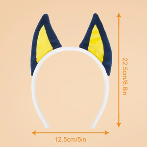Blue Animal Dog Ears Diadema Blueys Diademas para Blueys y <span class=keywords><strong>Bingo</strong></span> Family Party Head Decoraciones - Product Image 6