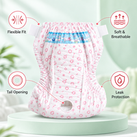 Vente en gros usine : Couches d'hygiène jetables pour chien femelle, avec coussinet absorbant profilé et taille respirante, pour la période de chaleur et les soins aux chiens âgés