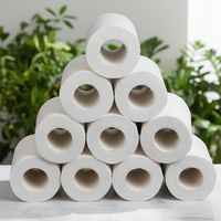 Papier hygiénique jumbo 4 plis, pâte vierge, solide, éco-responsable, usage commercial.