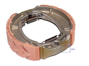 Plaquette de frein à double effet durable résistante à l'usure WY150 DT125 DT175K CGL125 VMEN Italika 125cc 150cc 175CC RX125 SKYGO <span class=keywords><strong>CAPTAIN</strong></span> CG150 - Product Image 5