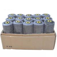 Disques à lamelles en fibre de verre de 115 mm 27/T29, revêtement en oxyde d'aluminium, disques abrasifs de meulage avec support OEM et ODM pour le polissage