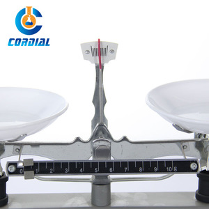 Balance de laboratoire CORDIAL balance de plateau d'instrument avec poids équipement éducatif physique - Product Image 2