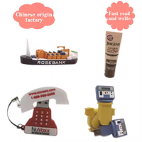 Memorias personnalisés spéciaux Coque Usb Logo Oem Pvc caoutchouc souple dur externe 32GB dessin animé Memory Stick caméra forme clé USB