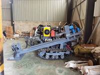 Terowongan Horizontal Directional Drilling Rig Mini Mesin Pengeboran Arah Horisontal