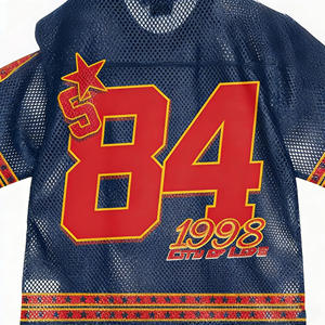 Collezione personalizzata di t-shirt da uomo di alta qualità Vintage anni '90-05 retrò maglia da calcio oversize uniforme - Product Image 2