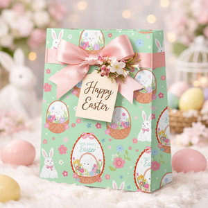 Vente directe d'usine, œufs de Pâques personnalisés avec un revêtement anodisé pour emballages festifs en papier. - Product Image 2