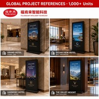 Armadietto da Bagno Fullkenlight con Ampio Spazio di Stoccaggio, Armadietto a Specchio di Lusso con LED Intelligente e Display Orario