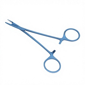 Olsen Hegar Forceps Needle <b>Holder</b> Scissors Width 2.5mm Titanium Surgical Instruments Assembly Industrial Grade Blush Surgical - Product Image 3