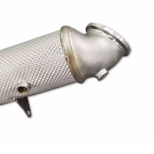 2015-2018 <span class=keywords><strong>BMW</strong></span> 118/218/220 <span class=keywords><strong>B38</strong></span> 1,5 T Performance Racing tubo de escape 304 Acero inoxidable alto flujo Catted superficie pulida - Product Image 4