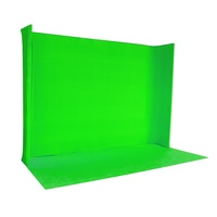 Layar Latar Belakang Foto Portabel yang Dapat Dilipat, Panel Hijau Chroma Key yang Dapat Dilipat untuk Siaran Langsung, Fotografi Potret, Buatan Khusus