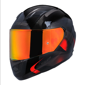 Visières LS2 pour casques de moto FF320 Stream, FF353 Rapid, FF328, FF800 – Lentilles de rechange originales noires, <span class=keywords><strong>iridium</strong></span>, argentées - Product Image 3