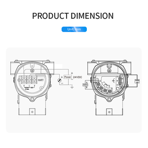 Lefoo độ chính xác cao LCD hiển thị Monocrystalline silicon cảm biến máy phát áp lực - Product Image 6