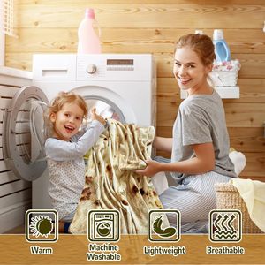 Nueva manta personalizada para tortillas y pizzas, manta de lana para adultos, tamaño kdis, doble cara, tamaño adulto, <span class=keywords><strong>80</strong></span> pulgadas, manta de franela métrica para niños - Product Image 5