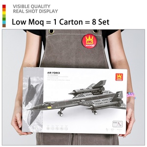 Set de Bloques de Construcción del Avión de Reconocimiento SR-71 BLACKBIRD, Juguetes para Minoristas de Modelos de Juguetes, Compradores Mayoristas y Vendedores de Comercio Electrónico - Product Image 2
