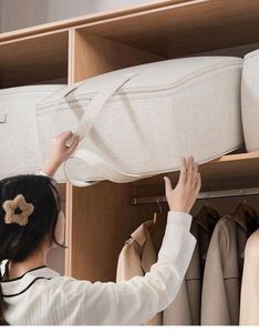 ถุงเก็บผ้าห่มสำหรับห้องน้ำ ห้องนั่งเล่น ห้องนอน เฟอร์นิเจอร์ใช้ในบ้าน - Product Image 3