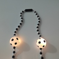 Collier de perles LED de marque Star, très vendu, prix d'usine pour les fêtes de carnaval et les célébrations