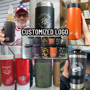 Premium 4-in-1 375ml Classic Stainless Steel Can & Stubby Cooler Tumbler Insulated <b>Beer</b> Bottle Holder with Opener for Travel - Product Image 6