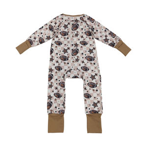 Pelele de Otoño de fútbol de manga larga RTS al por mayor para niñas, ropa de diseño de primavera y otoño - Product Image 3