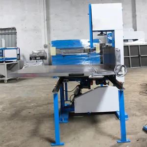 Supply honeycomb paper shoe material vertical cutting machine small cardboard vertical cutting machine mattress floor mat foam v