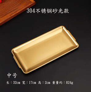 DFS1123 Contenant de stockage et personnalisable en acier inoxydable à double compartiment pour cuillères à soupe et assiettes, avec poignées - Product Image 6