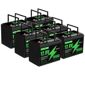 Batería de Ciclo Profundo Datouboss de 12V 100Ah 1280Wh con BMS de 100A y 5 Años de Vida Útil para Motor Solar de Arrastre - Product Image 2