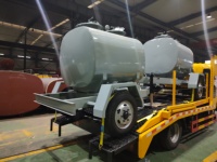 Remorque à eau potable de 3 m3, mini réservoir d'eau