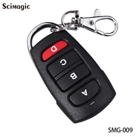 Télécommande universelle pour porte de garage à code fixe 433 MHz, émetteur portable, étanche