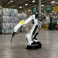 Bras robotisé industriel de soudage à 6 axes de haute précision, charge utile de 6 kg, portée de 2080 mm, pour le soudage MIG MAG