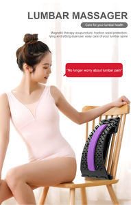 Dispositivo Multinivel para Alivio del Dolor de Espalda Baja Soporte Lumbar Tabla Espinal Masajeador y Estirador de Espalda para Aplicación Corporal - Product Image 3