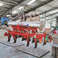 Semoir de précision automatique motorisé multifonctionnel à traction, 14 rangs, largeur de travail 1750 mm, pour usage agricole