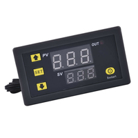 Termostato Digital W3230 12V 24V AC110-220V con Pantalla LED y Control de Temperatura de 20A, Instrumento de Control de Calor/Frío