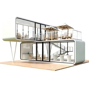 บ้านสำนักงานทรงสี่เหลี่ยมแบบโมเดิร์น ดีไซน์สำนักงานเคลื่อนที่ โซลูชั่นสำนักงานแบบพกพา - Product Image 2