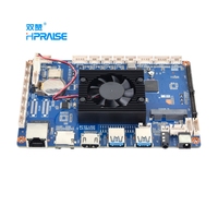 Carte mère Rockchip Rk3399 Arm embarquée avec reconnaissance faciale Aiot, carte mère Lvds 4g industrielle IoT Rk3399