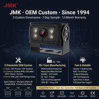 Caméra de recul pour camion JMK IP69K Starlight OEM AHD 1080P avec LED IR CUT 100 120 degrés, filaire, pour vision latérale et angles morts