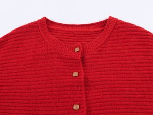 SHENZHU 2026 Conjunto de Suéter y Falda de Punto con Volantes, <span class=keywords><strong>Elegante</strong></span> y Versátil, para Mujer, Cuello Redondo, Manga Larga, Modelo 5157 - Product Image 5