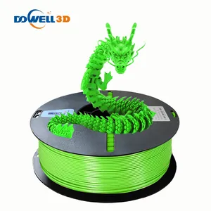 Haute qualité 1.75mm 1KG PLA TPU PETG 3D Filament matériel d'impression 3D Filament en plastique lisse multicolore
