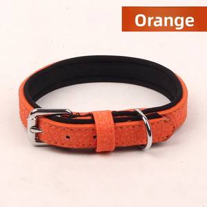 <span class=keywords><strong>Collar</strong></span> para mascotas de cuero PU de patrón sólido con decoración de cinta para gatos y perros Teddy Dog Friendly - Product Image 4