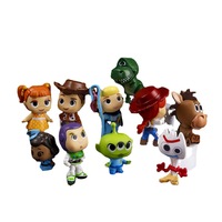 Set de Figuras de Acción 3D de PVC, Muñecos de Juguete Personalizados de Dibujos Animados, Marca OEM Unisex para Mayores de 5 Años, Accesorios al por Mayor para Escritorio y Pasteles