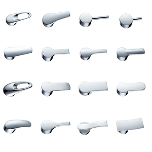 Sky-1043 hình bầu dục vuông duy nhất LEVER Basin Vòi hoa sen Mixer vòi phù hợp đánh bóng Chrome kẽm vòi xử lý - Product Image 4