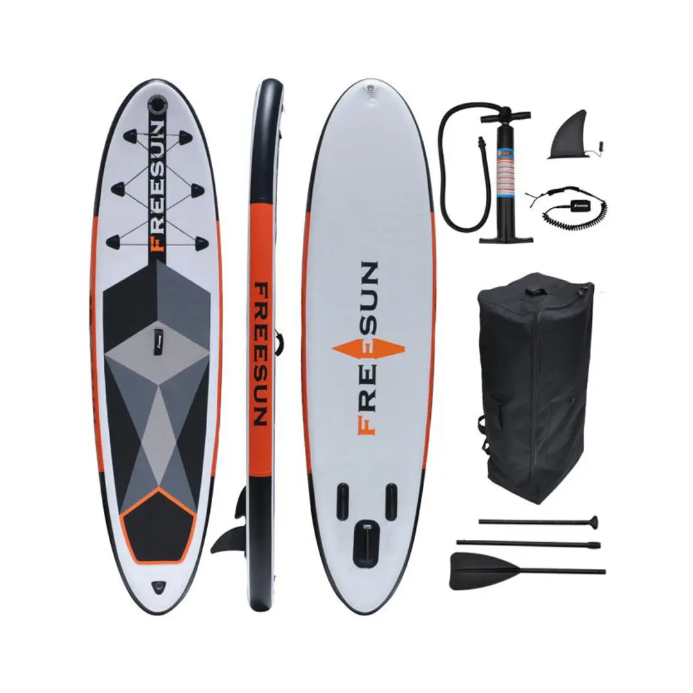 FREESUN-Tabla de Paddle surf inflable de 10 pies de largo, marca de EE. UU., almacén en el extranjero