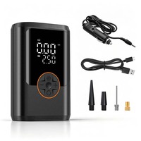 Factory Manufacturers Digital Portable Car Tire Inflator air Compressor Smart Wireless Car Mini Electric air Pump for Car