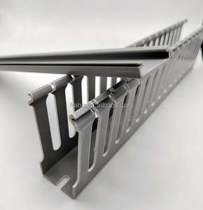 <span class=keywords><strong>PVC</strong></span>ケーブルトランキングサイズケーブルダクトハロゲンフリースロット付き - Product Image 4