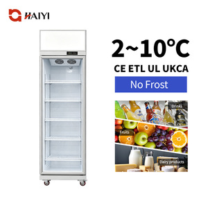Réfrigérateur commercial pour boissons, bière, vitrine à porte unique, refroidisseur de boissons, présentoir à vin pour supermarché - Product Image 1